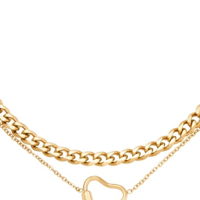 Necklace Chained Heart h5 Picture5