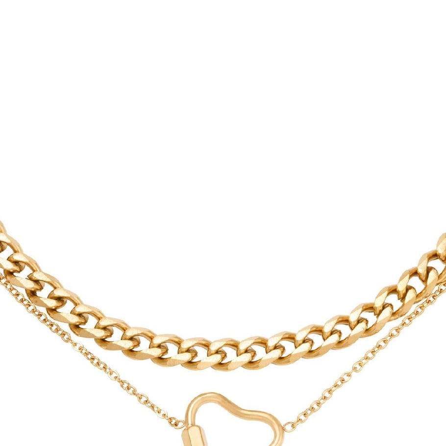 Necklace Chained Heart Picture5
