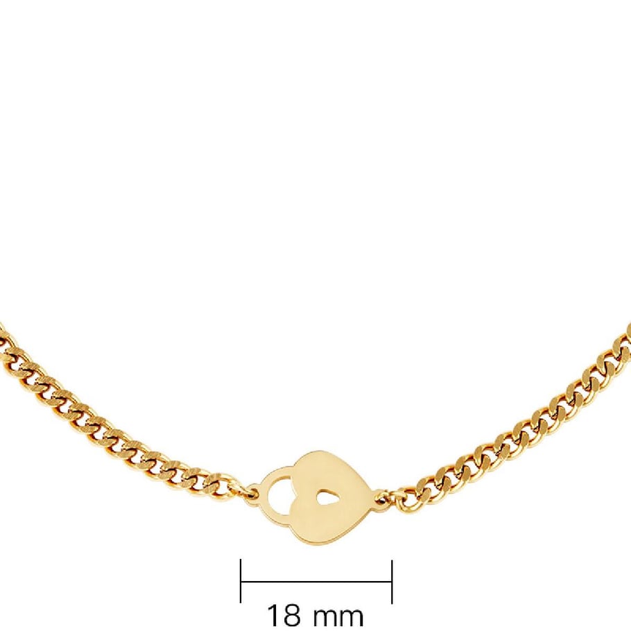 Necklace Locked Heart Picture5