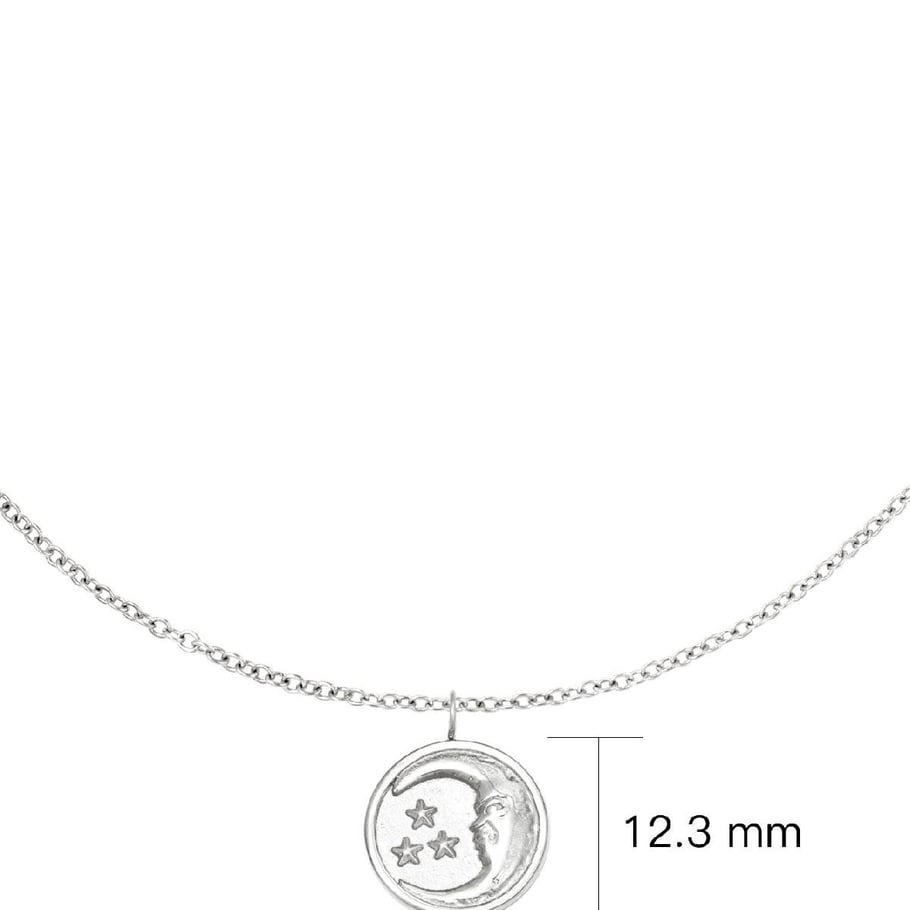 Necklace Glowing Moon Picture5