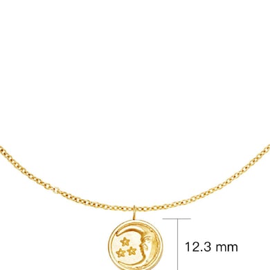 Necklace Glowing Moon h5 Picture6