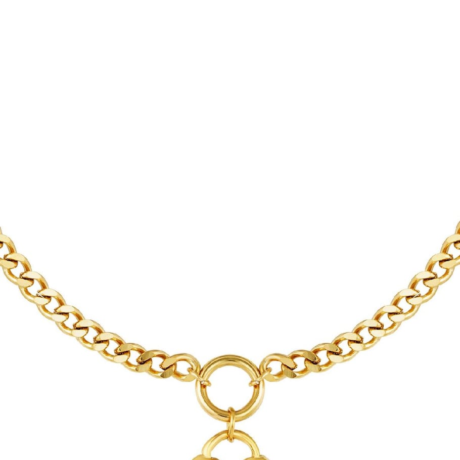 Necklace A Heart Full Of Love Gold Picture6