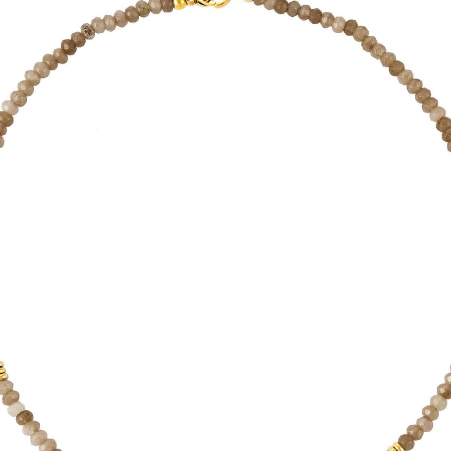 Stainless steel necklace with beads Picture4