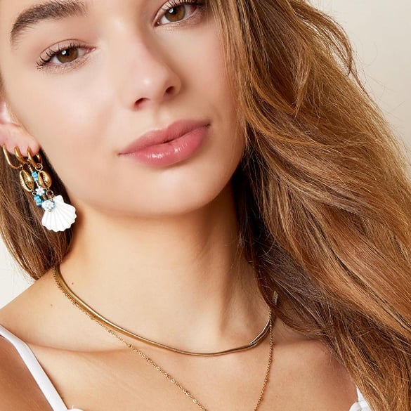 Necklace with shell charm - Beach collection