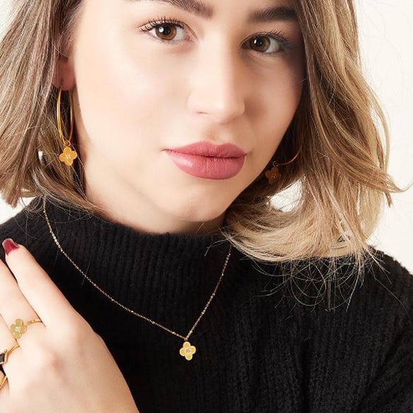 Collana trifoglio