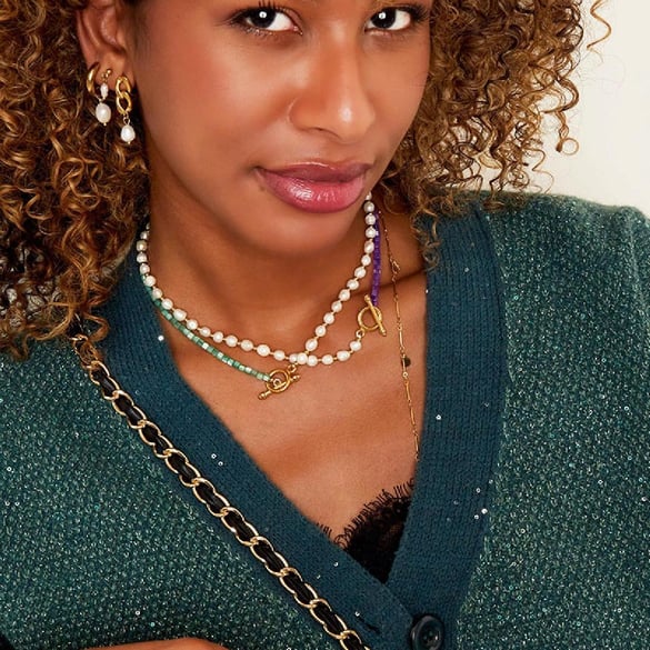 Collana perle/perline