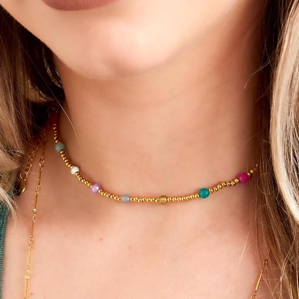 Beaded necklace