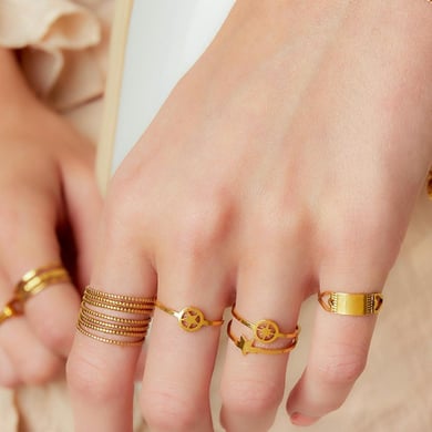 Adjustable ring open star h5 Picture3