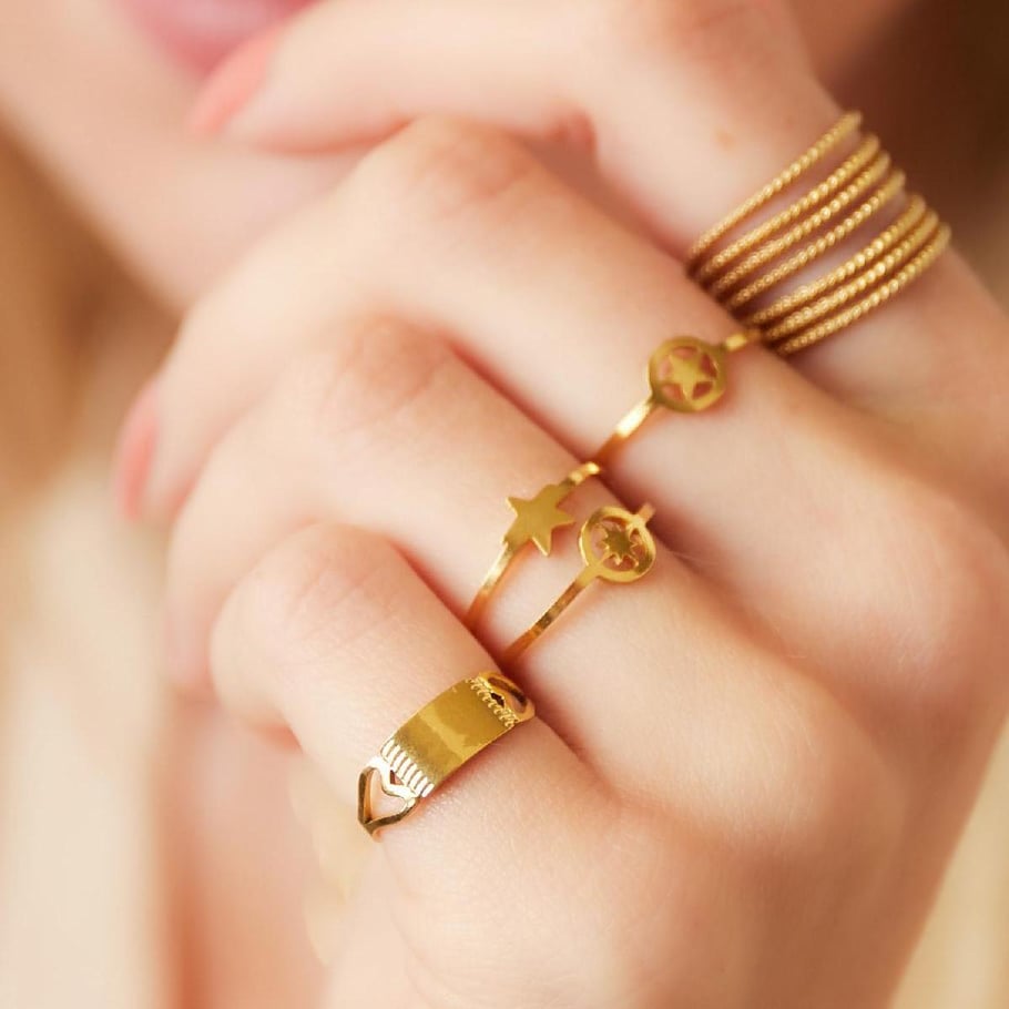 Adjustable ring star Picture2