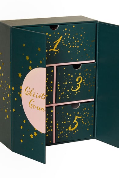 Adventskalender Goldfarbe &amp; Regenbogen Sheet Material h5 Bild3