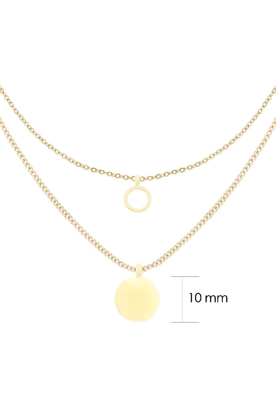 Collier Complement Argenté Acier inoxydable Image5