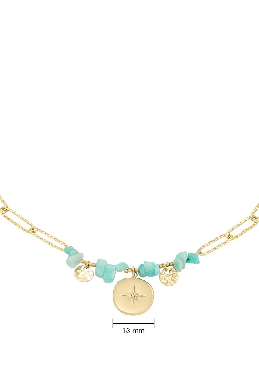 Ketting Celeste Groen Stainless Steel Afbeelding5