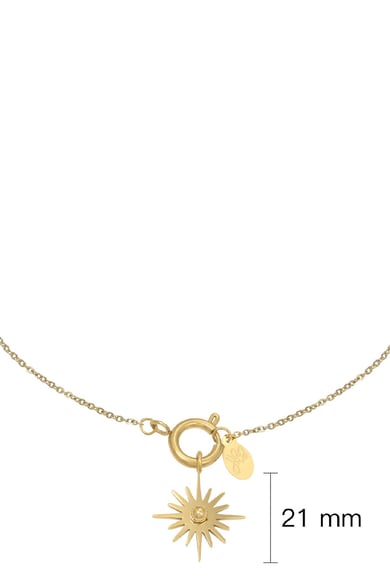 Collier Nova Star Couleur or Acier inoxydable h5 Image2