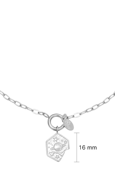 Collar Out Of Space Plata Acero inoxidable h5 Imagen2