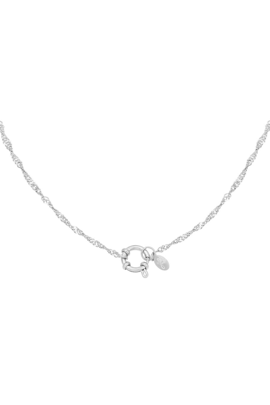 Necklace Chain Dee Gold Color Stainless Steel 
