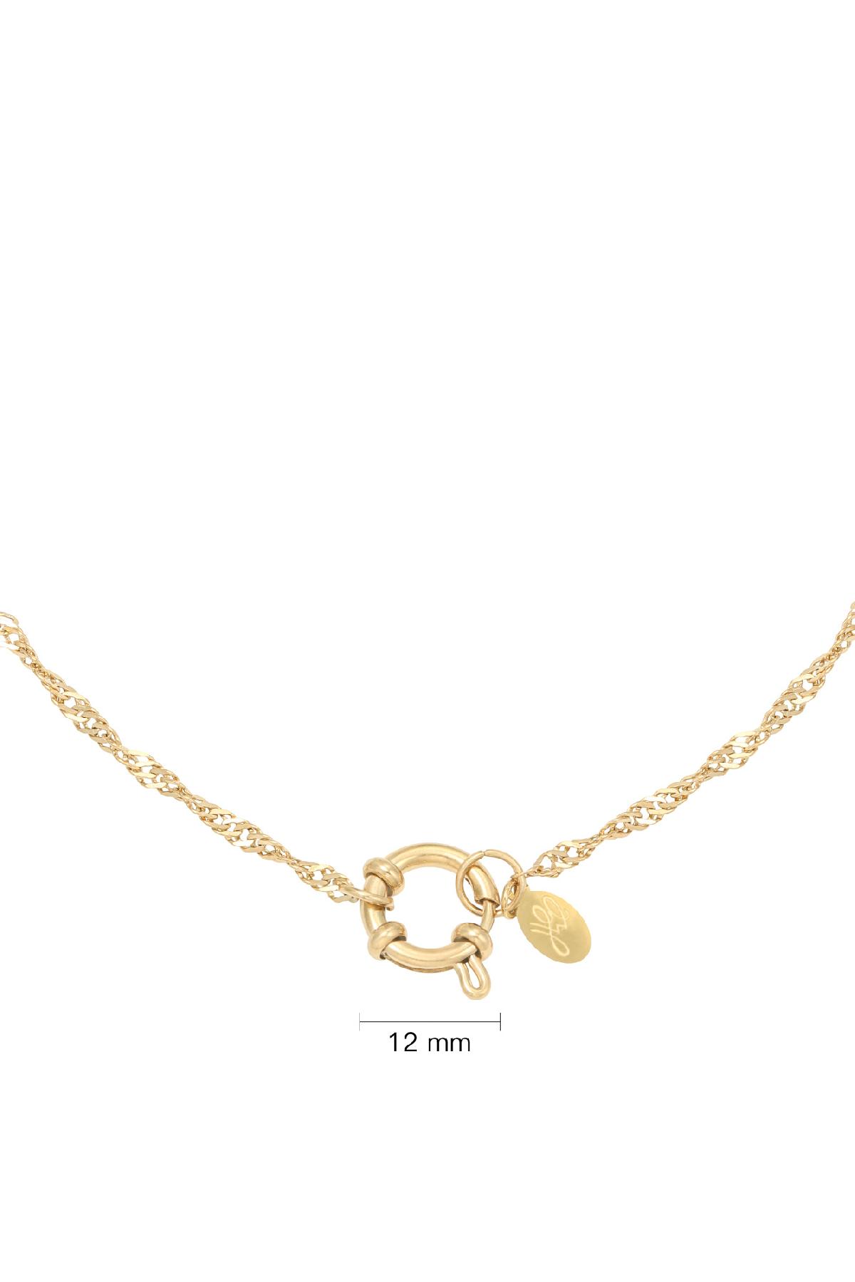 Necklace Chain Dee Gold Color Stainless Steel h5Picture2