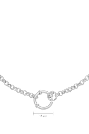 Necklace Chain Rylee Silver Color Stainless Steel h5 Picture2