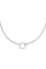 Silver color / Necklace Chain Rylee Silver Color Stainless Steel 