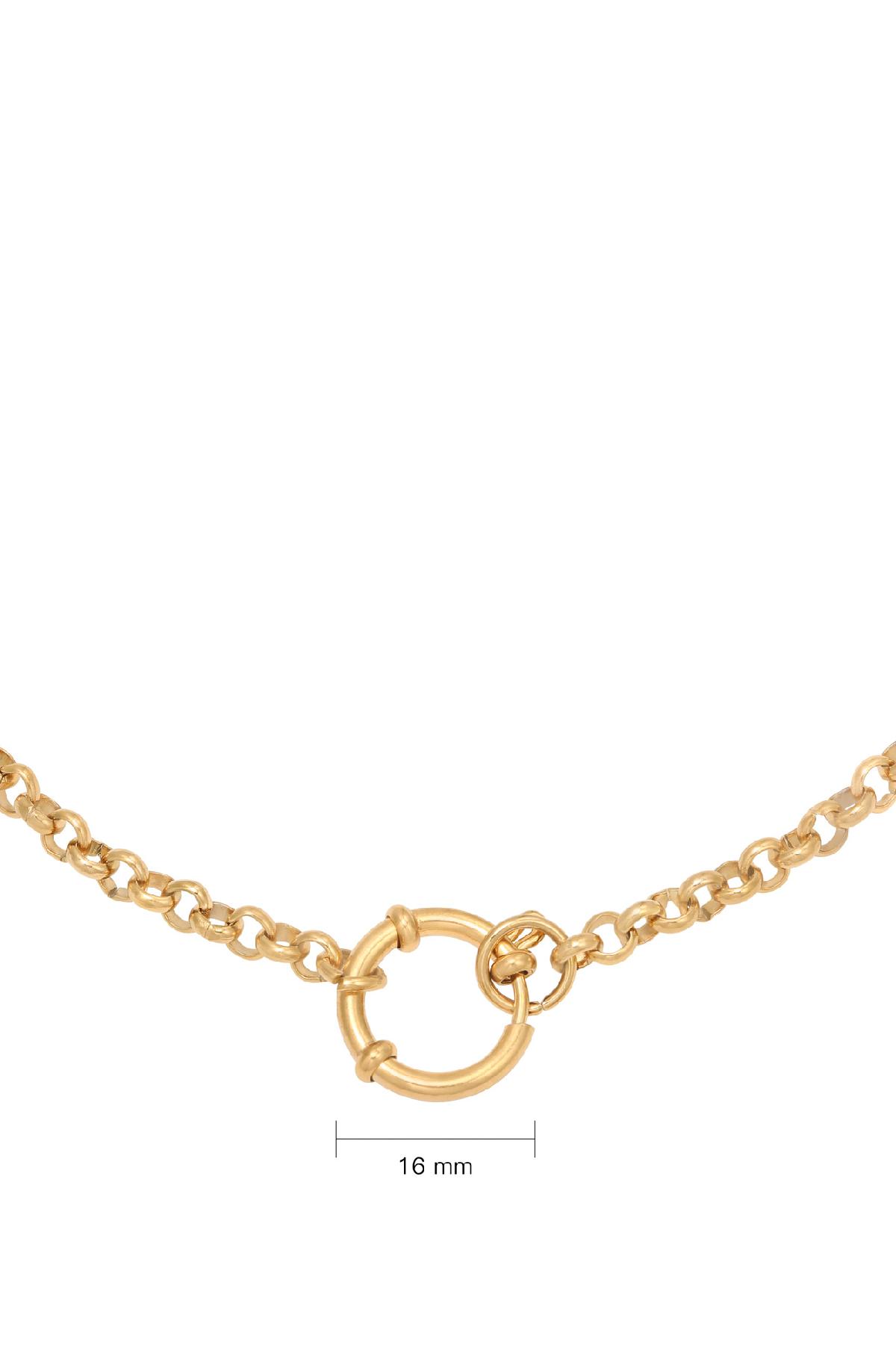 Necklace Chain Rylee Gold Color Stainless Steel Picture2