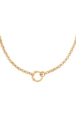 Gold color / Necklace Chain Rylee Gold Color Stainless Steel Picture2