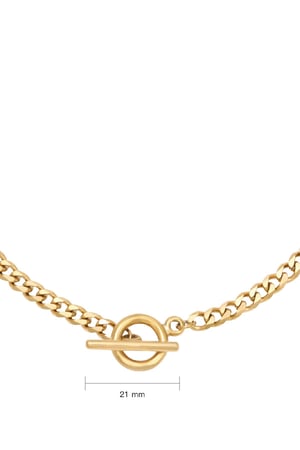 Necklace Chain Sanya Gold Color Stainless Steel h5 Picture4