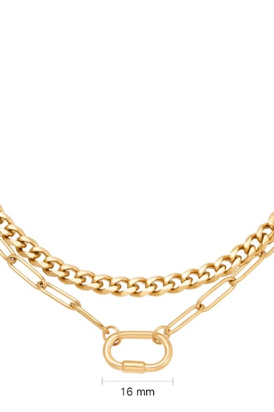 Collier Chains Two In One Couleur or Acier inoxydable h5 Image2