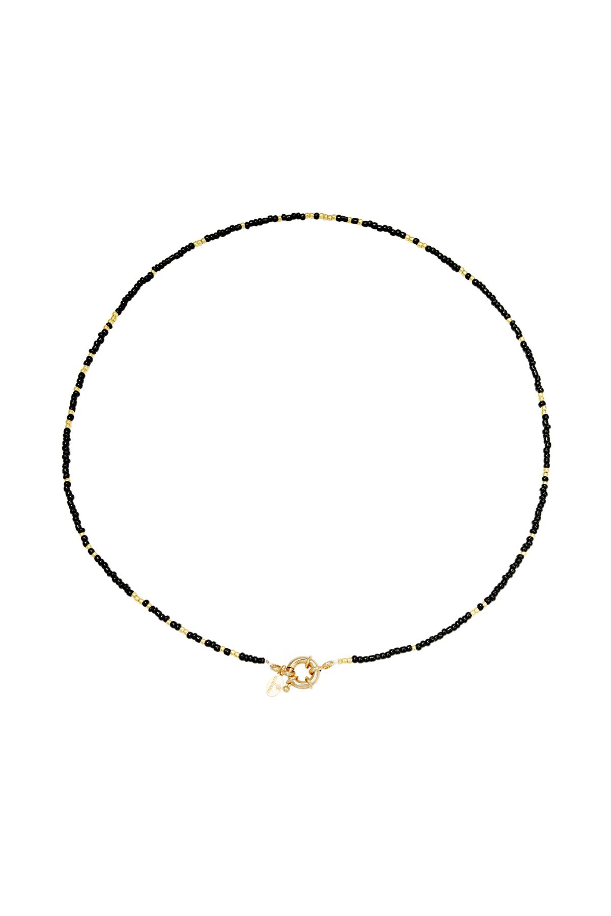 Necklace Ziggy Black Copper 