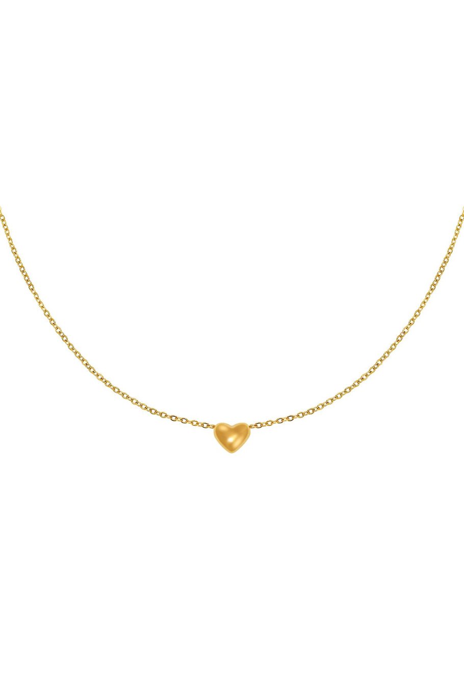 Necklace Always in my Heart Silver Color Stainless Steel