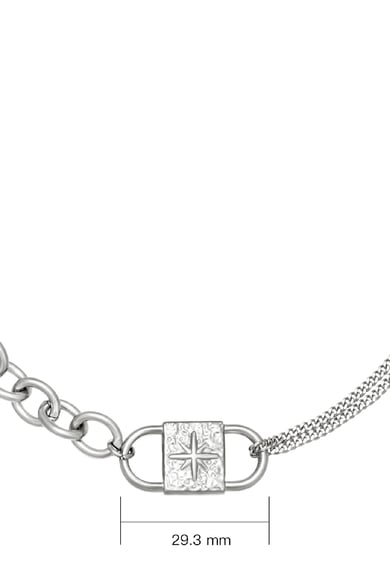 Ketting Chunky Lock Zilver Stainless Steel h5 Afbeelding4