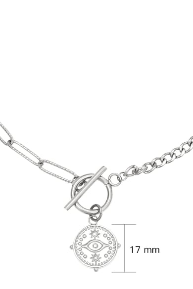 Ketting Locked Eye Zilver Stainless Steel h5 Afbeelding2