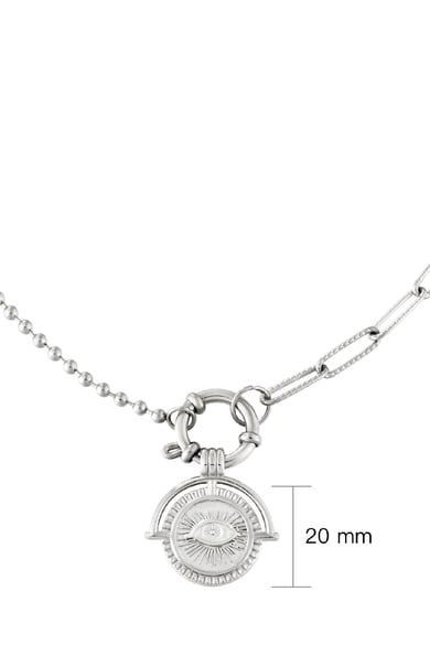 Collar Nadia Plata Acero inoxidable h5 Imagen4