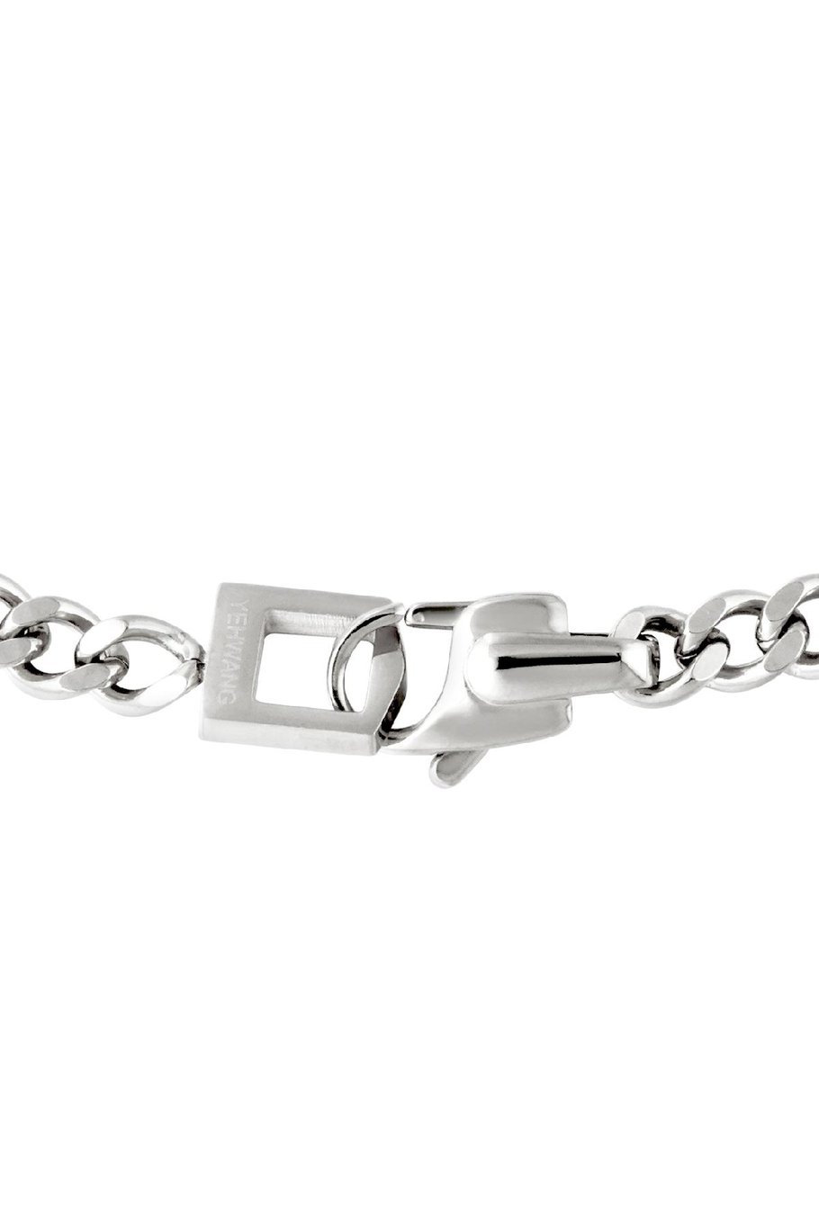 Collar Chain Lina Plata Acero inoxidable Imagen4
