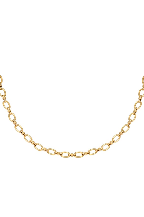 Necklace Lemming Small Gold Color Stainless Steel 2