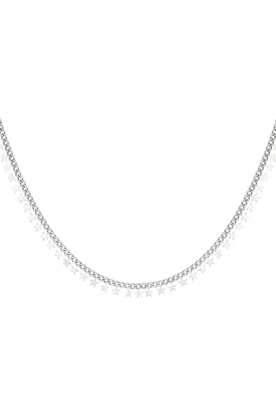 stainless steel necklace stars