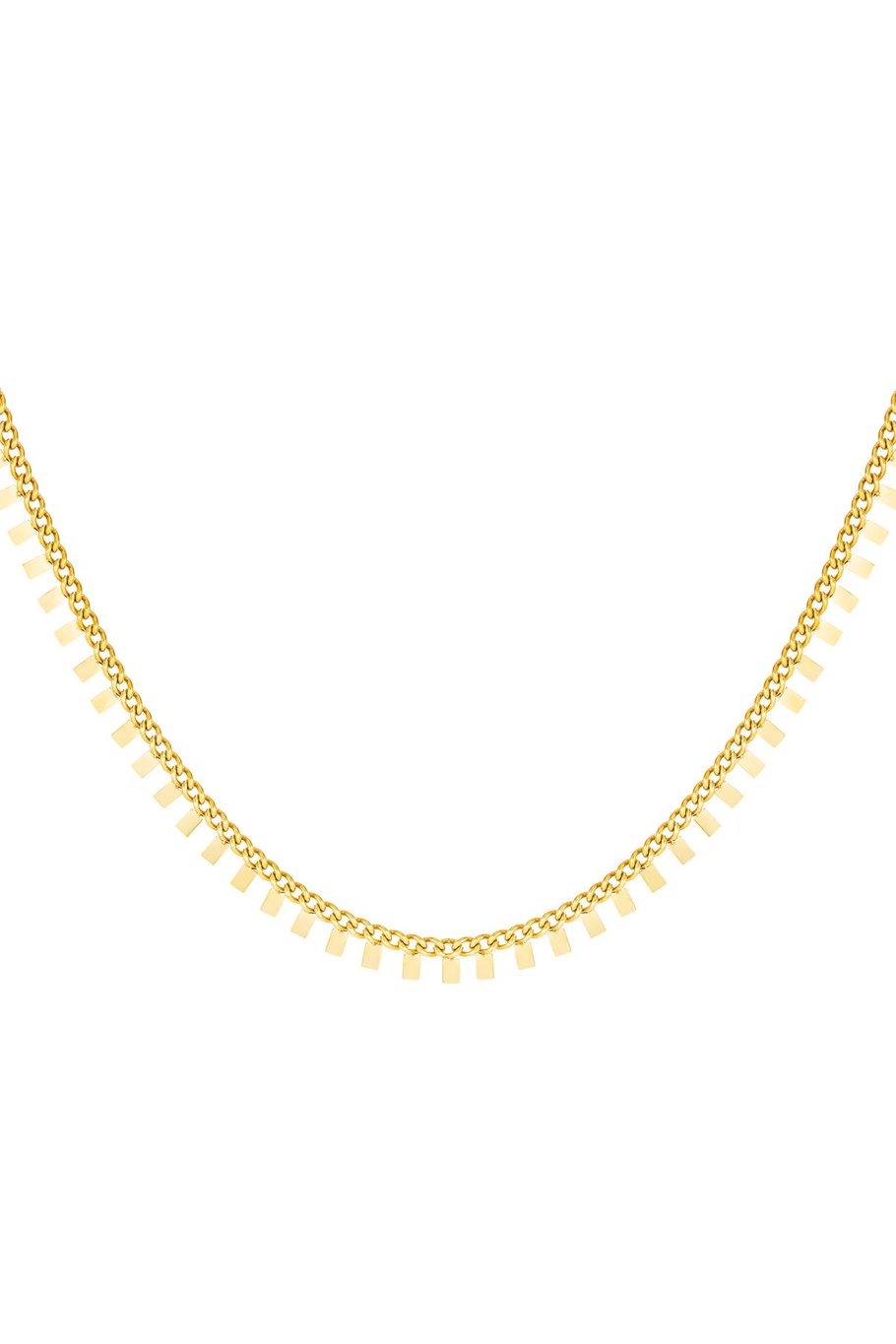 stainless steel necklace squares  