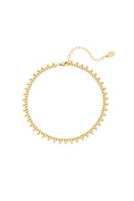 Gold color / Stainless steel anklet dots Gold color 