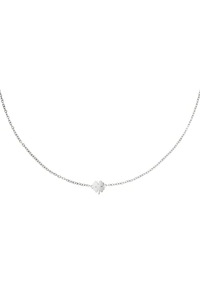 stainless steel necklace clover  h5 
