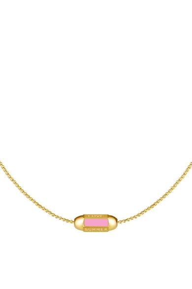 Ketting Summer Love Veelkleurig Multi Stainless Steel h5 Afbeelding2