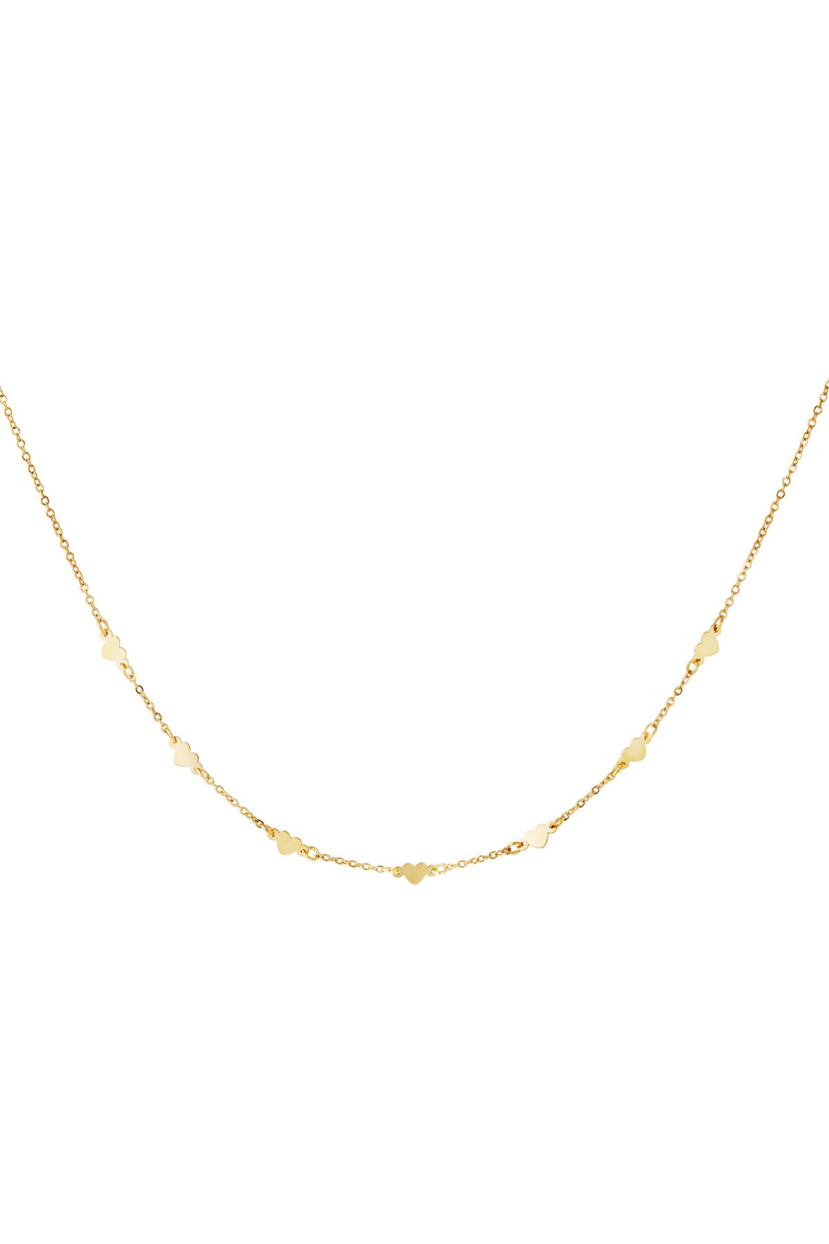 stainless steel necklace heart