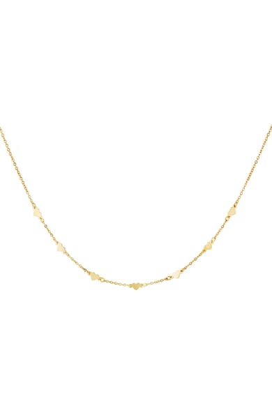 stainless steel necklace heart h5