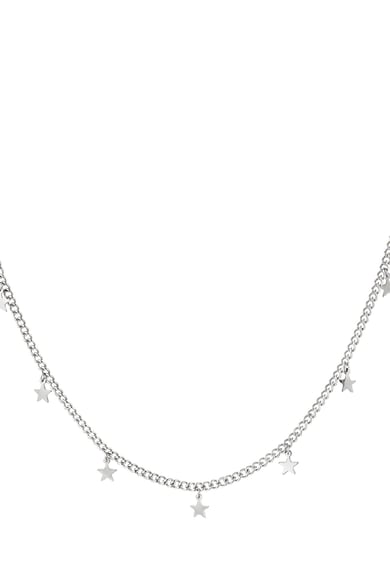 Necklace little stars Silver Color Stainless Steel h5 Picture4