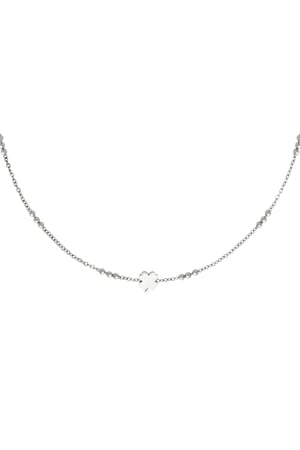 Stainless steel necklace Silver color h5 