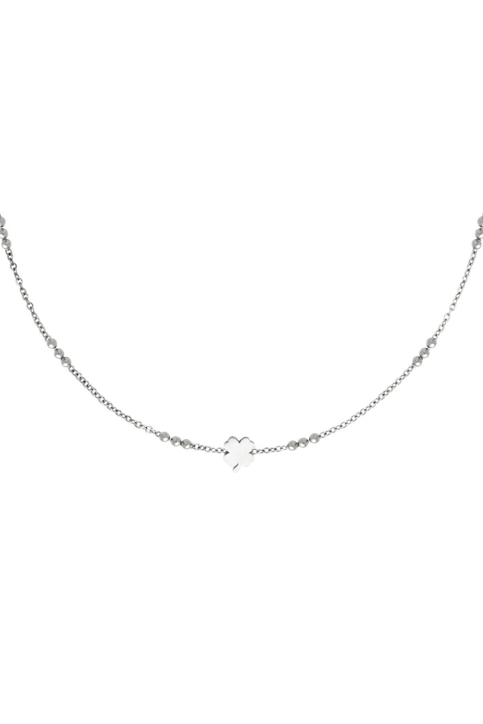 Stainless steel necklace Silver color 