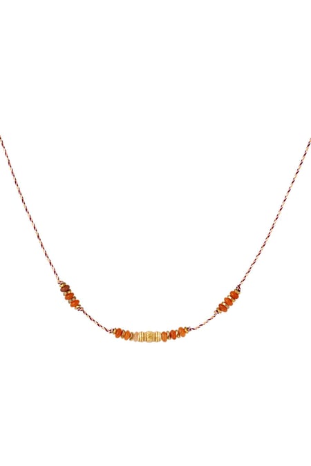 Necklace natural stones Coral 2