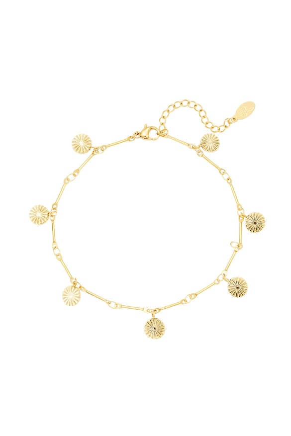 stainless steel anklet circle 