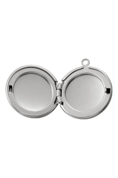 Médaillon Rond Fête des Mères Infini Argenté Acier inoxydable h5 Image3