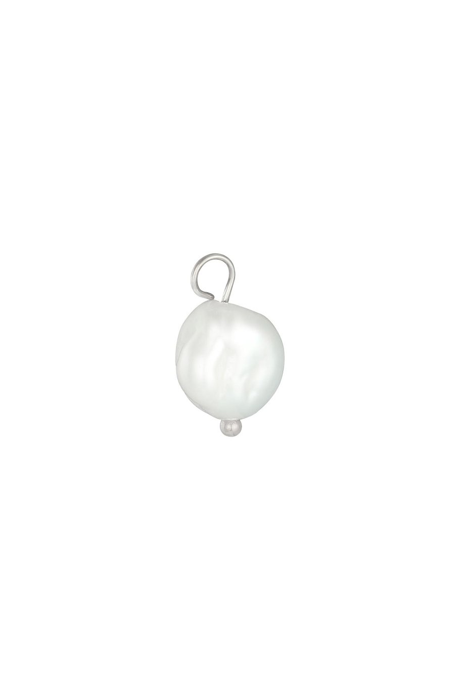 Charm Pearl Gold Color Stainless Steel 