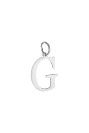 Charm G Silber Edelstahl h5 