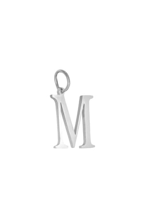 Charm M Silver Color Stainless Steel h5 