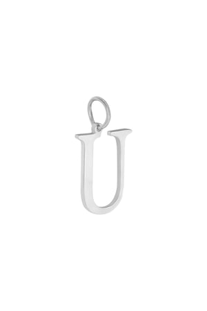 Charm U Silver Color Stainless Steel h5 